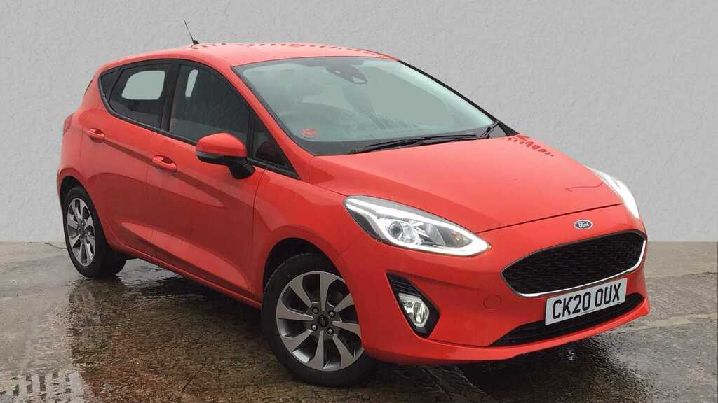 Compare Ford Fiesta 1.1 75 Trend CK20OUX Red