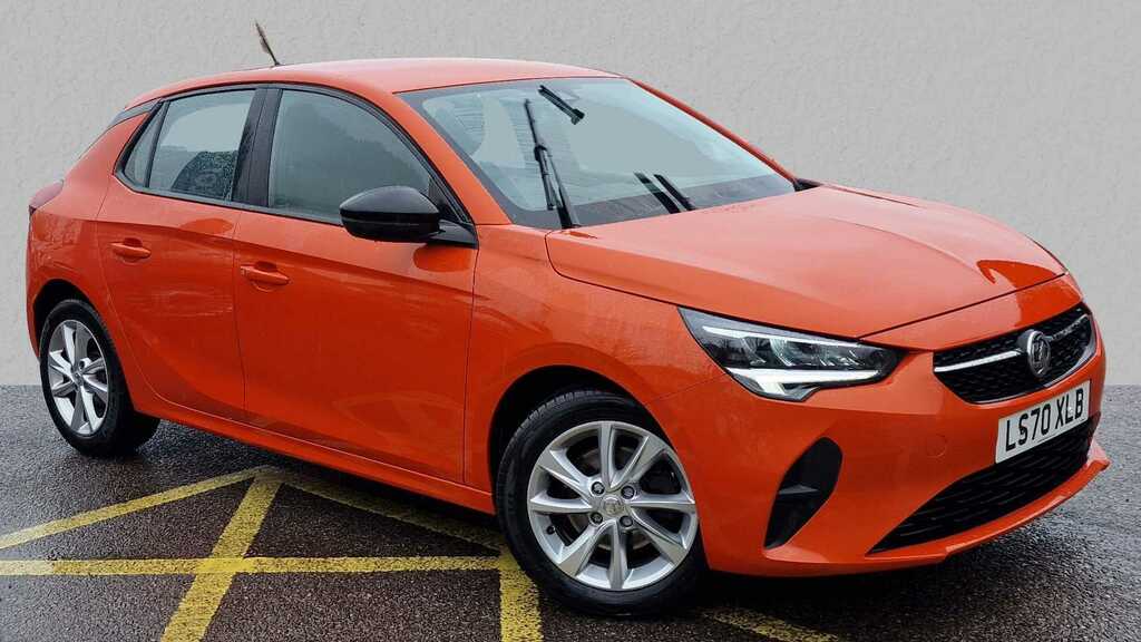 Compare Vauxhall Corsa 1.2 Turbo Se Nav Premium LS70XLB Orange