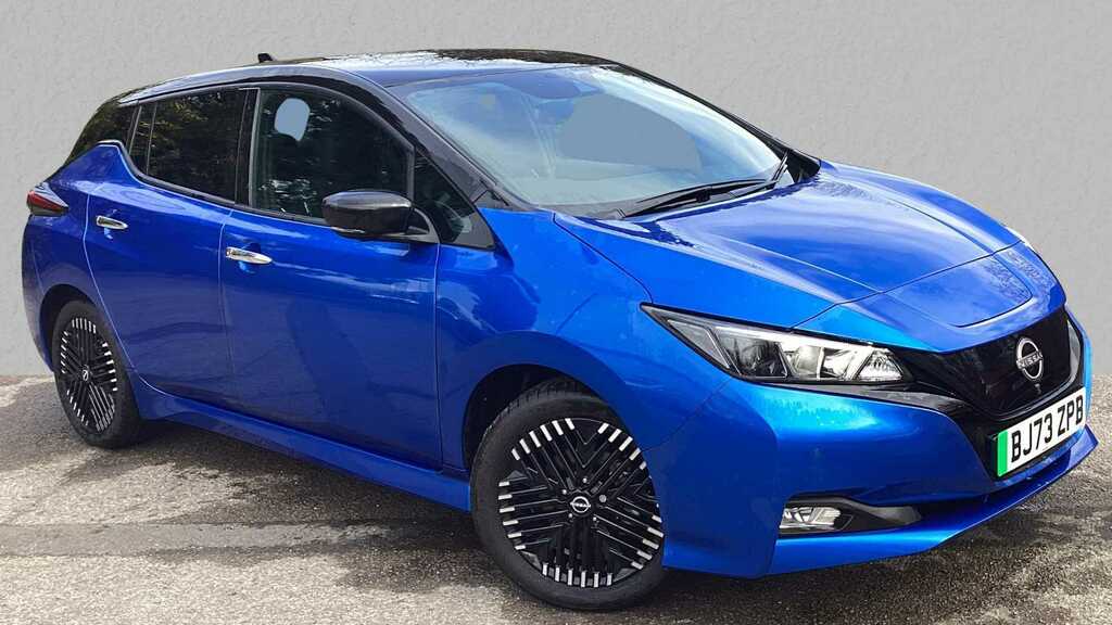 Compare Nissan Leaf 110Kw N-connecta 39Kwh BJ73ZPB Blue
