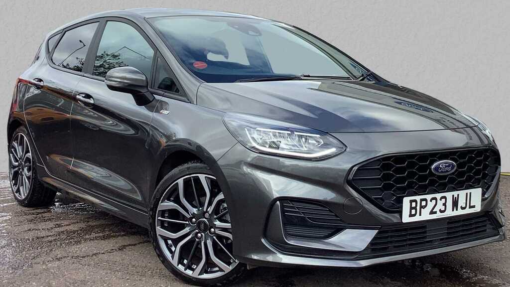 Compare Ford Fiesta 1.0 Ecoboost Hbd Mhev 125 St-line X BP23WJL Grey