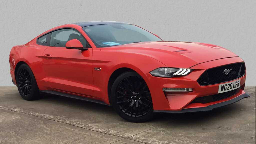 Compare Ford Mustang 5.0 V8 Gt Custom Pack 2 WG20UPR Red