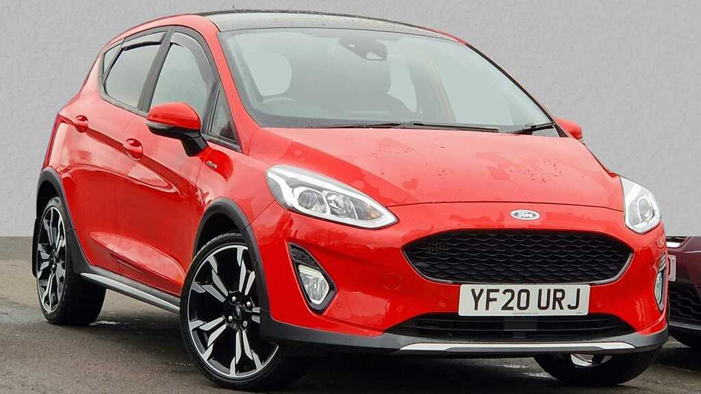 Compare Ford Fiesta 1.0 Ecoboost 125 Active X Edition YF20URJ Red