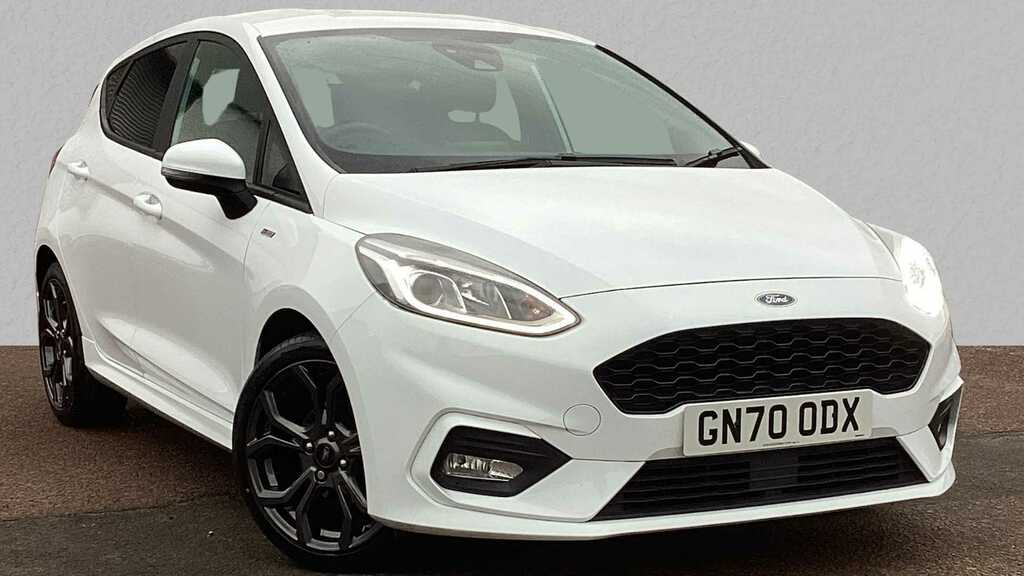Compare Ford Fiesta 1.0 Ecoboost 95 St-line Edition GN70ODX White