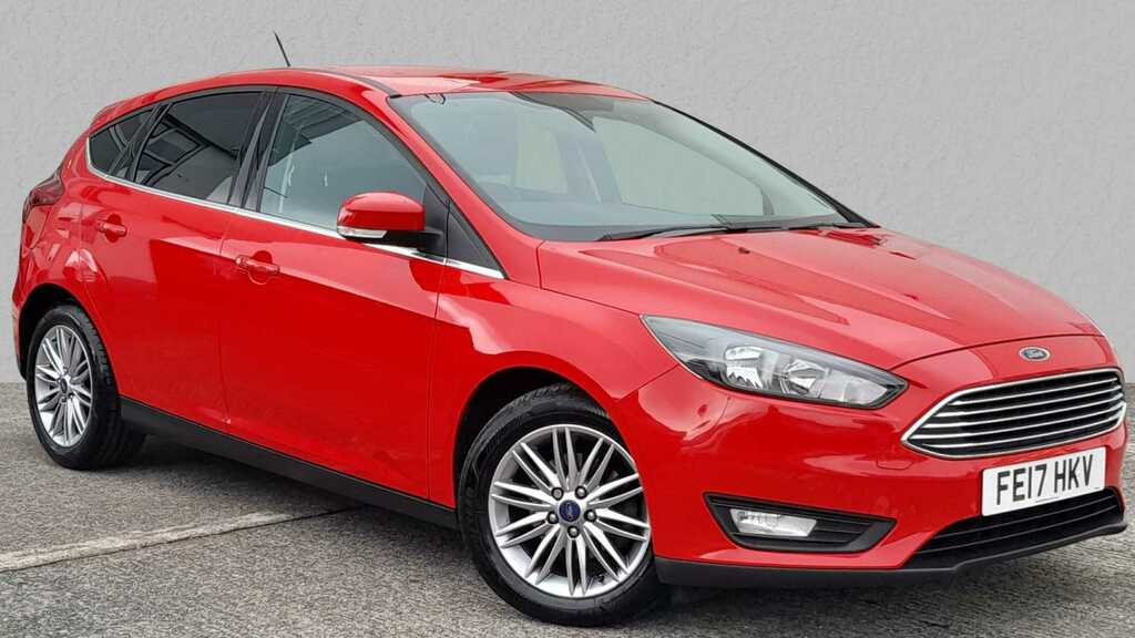 Compare Ford Focus 1.0 Ecoboost Zetec Edition FE17HKV Red
