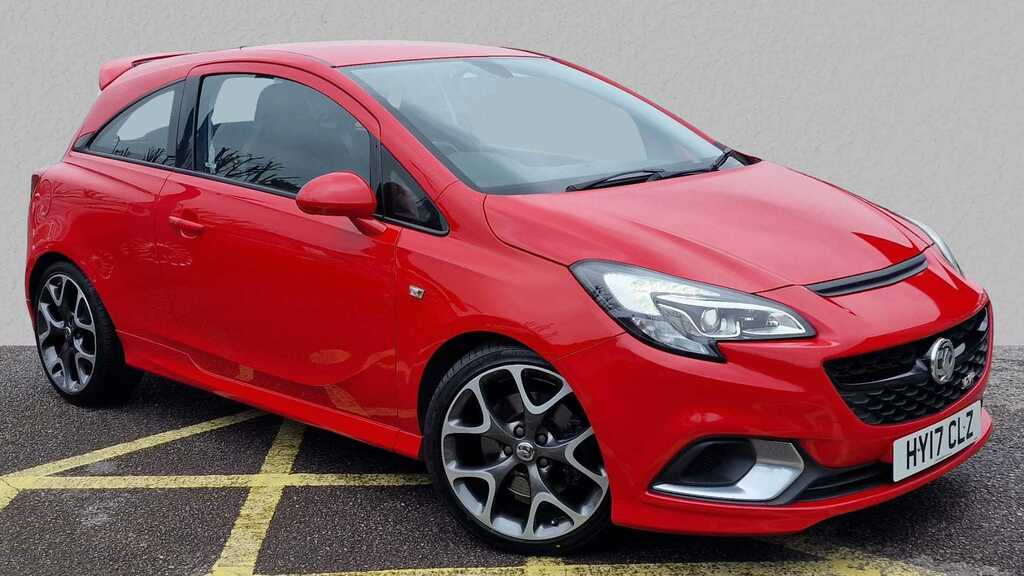 Compare Vauxhall Corsa 1.6T Vxr HY17CLZ Red