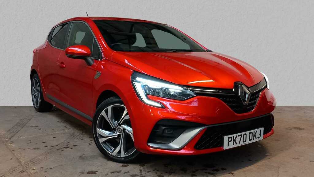 Compare Renault Clio 1.3 Tce 130 Rs Line Edc PK70DKJ Red