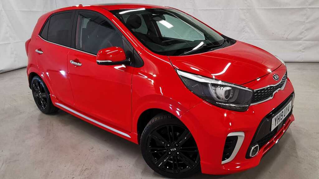 Compare Kia Picanto 1.25 Gt-line S YH19UYA Red