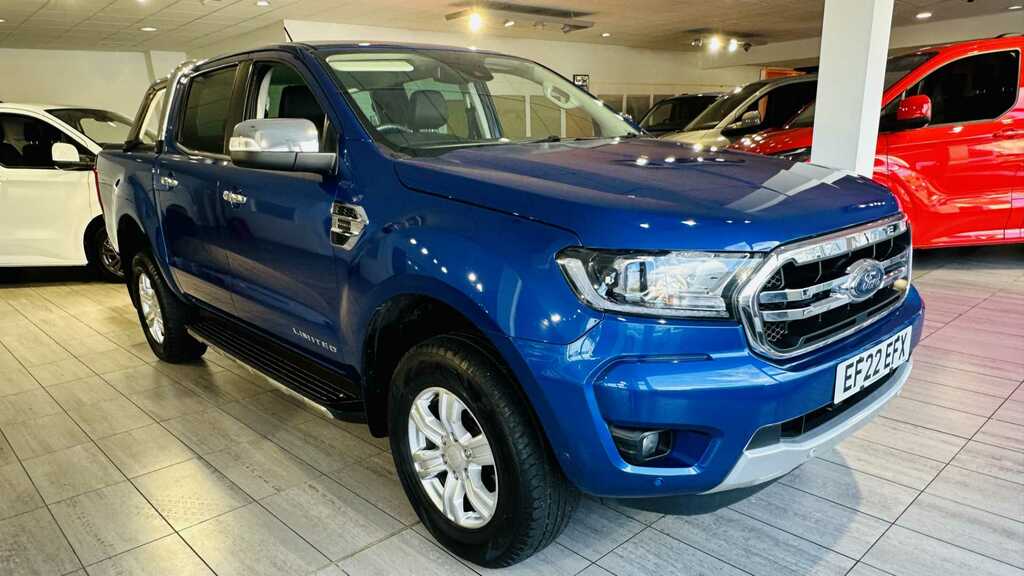 Compare Ford Ranger Pick Up Double Cab Limited 1 2.0 Ecoblue 170 EF22EFX Blue