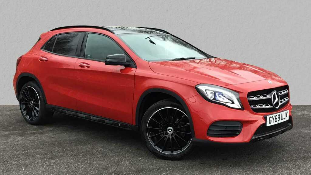 Compare Mercedes-Benz GLA Class 200 Amg Line Edition Plus GY69UJX Red