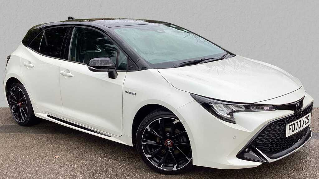 Compare Toyota Corolla 1.8 Vvt-i Hybrid Gr Sport Cvt FD70XZS White
