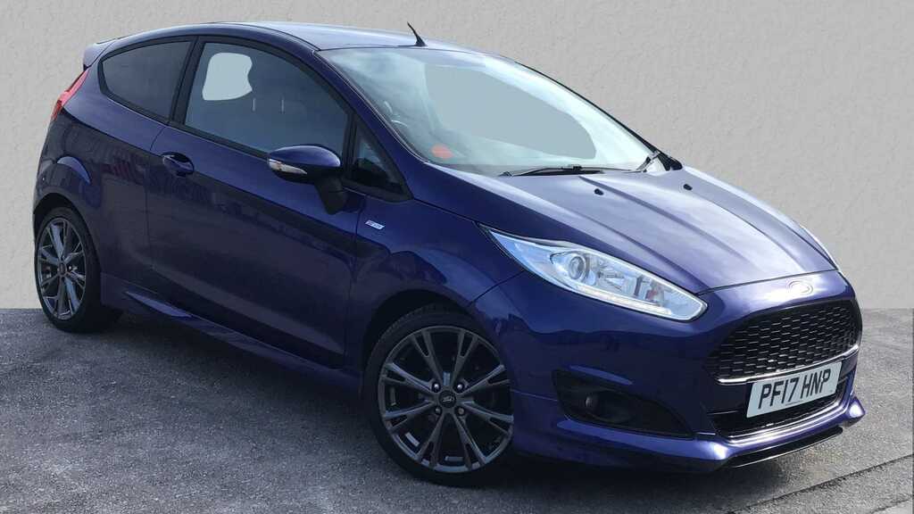Compare Ford Fiesta 1.0 Ecoboost 125 St-line PF17HNP Blue