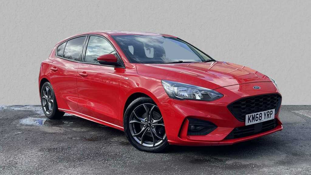 Compare Ford Focus 1.0 Ecoboost 125 St-line KM68YRP Red