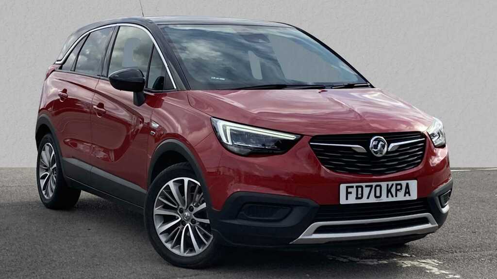 Compare Vauxhall Crossland X 1.2 83 Griffin Start Stop FD70KPA Red