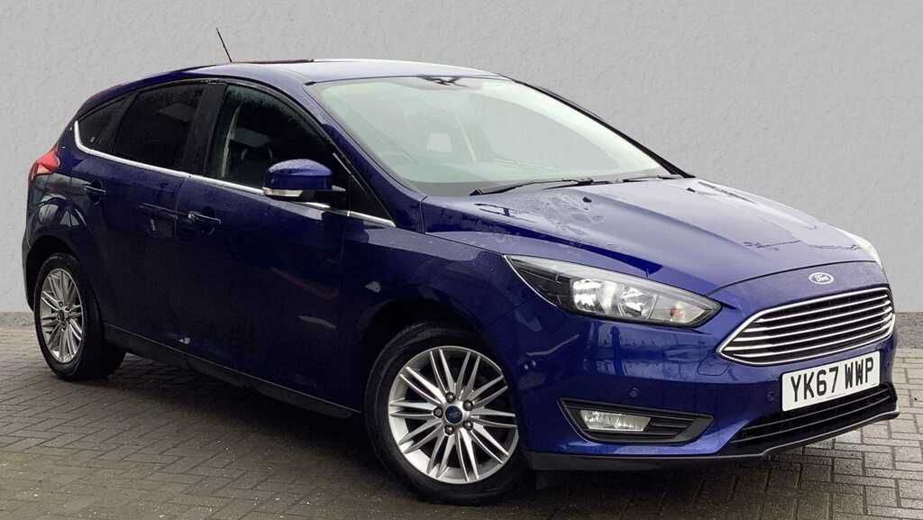 Compare Ford Focus 1.5 Tdci 120 Zetec Edition YK67WWP Blue