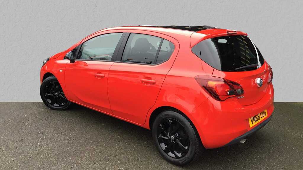 Compare Vauxhall Corsa 1.4 75 Griffin VN68UOG Red