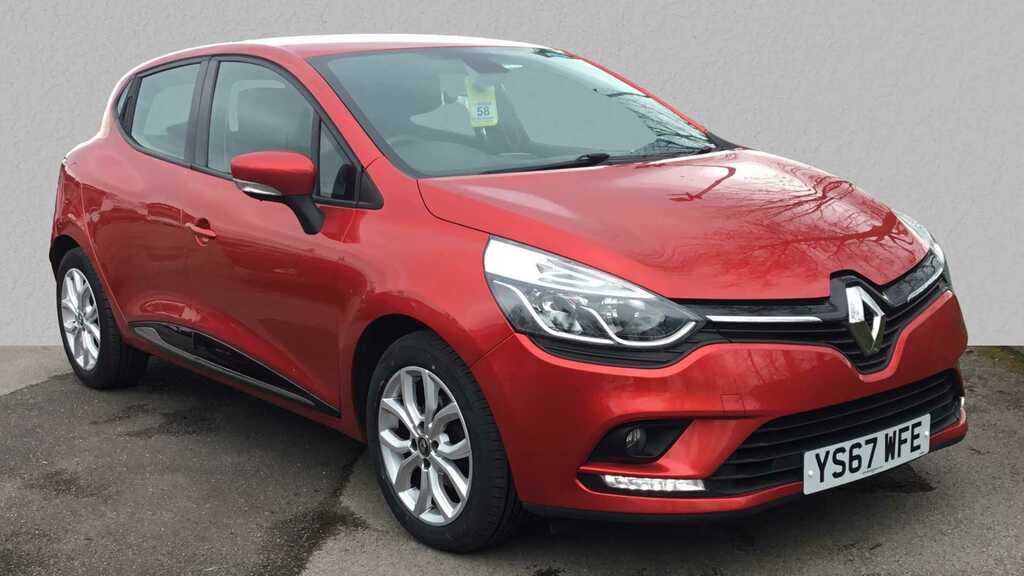 Compare Renault Clio 0.9 Tce 90 Dynamique Nav YS67WFE Red