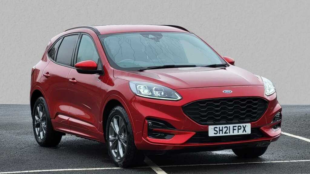 Compare Ford Kuga 2.5 Phev St-line Cvt SH21FPX Red
