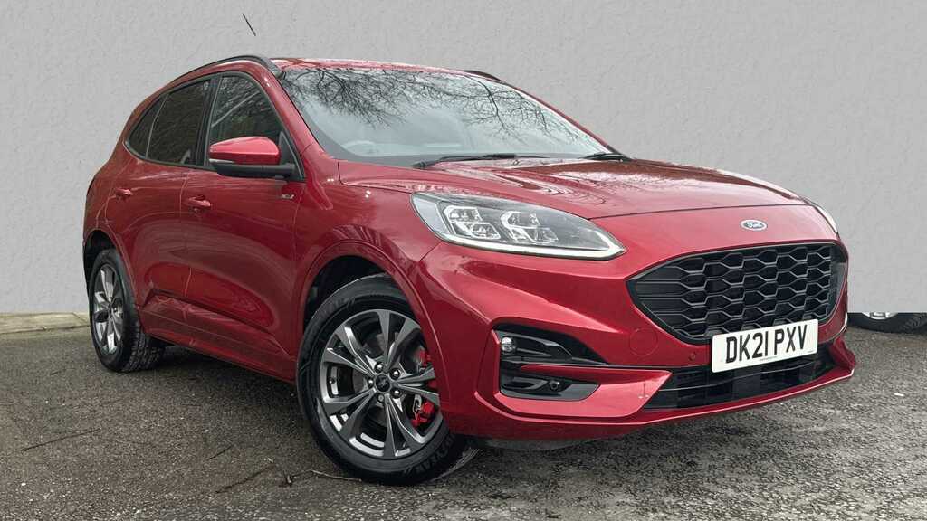Compare Ford Kuga 2.5 Phev St-line Cvt DK21PXV Red