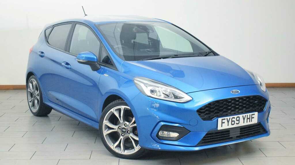 Compare Ford Fiesta 1.0 Ecoboost St-line X FY69YHF Blue