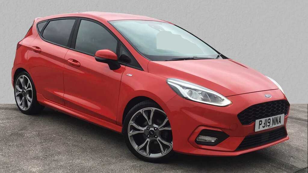 Compare Ford Fiesta 1.0 Ecoboost 125 St-line PJ19NNA Red