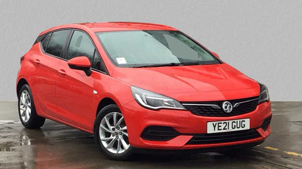 Compare Vauxhall Astra 1.5 Turbo D 105 Business Edition Nav YE21GUG Red
