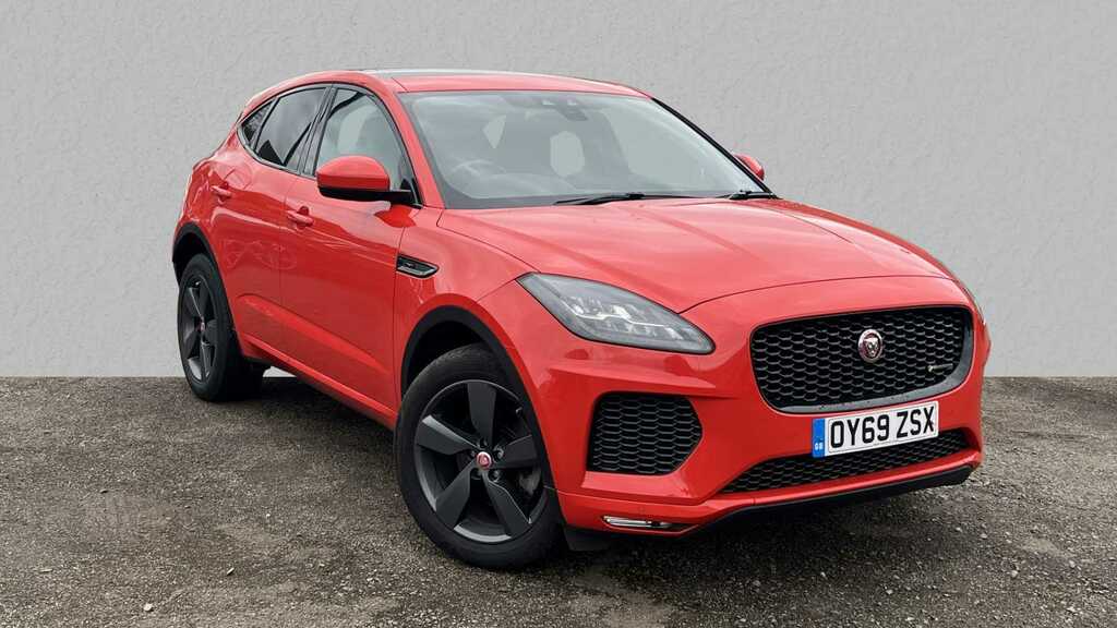 Compare Jaguar E-Pace 2.0D Chequered Flag Edition OY69ZSX Red