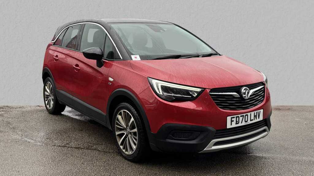 Compare Vauxhall Crossland X 1.2 83 Griffin Start Stop FD70LHV Red