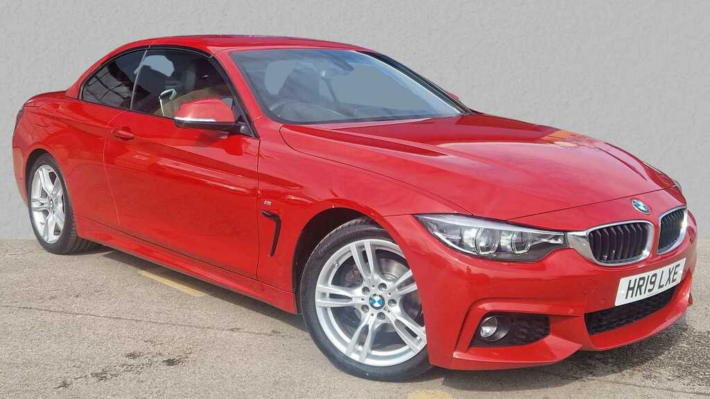 Compare BMW 4 Series 420I M Sport Professional Media HR19LXE Red