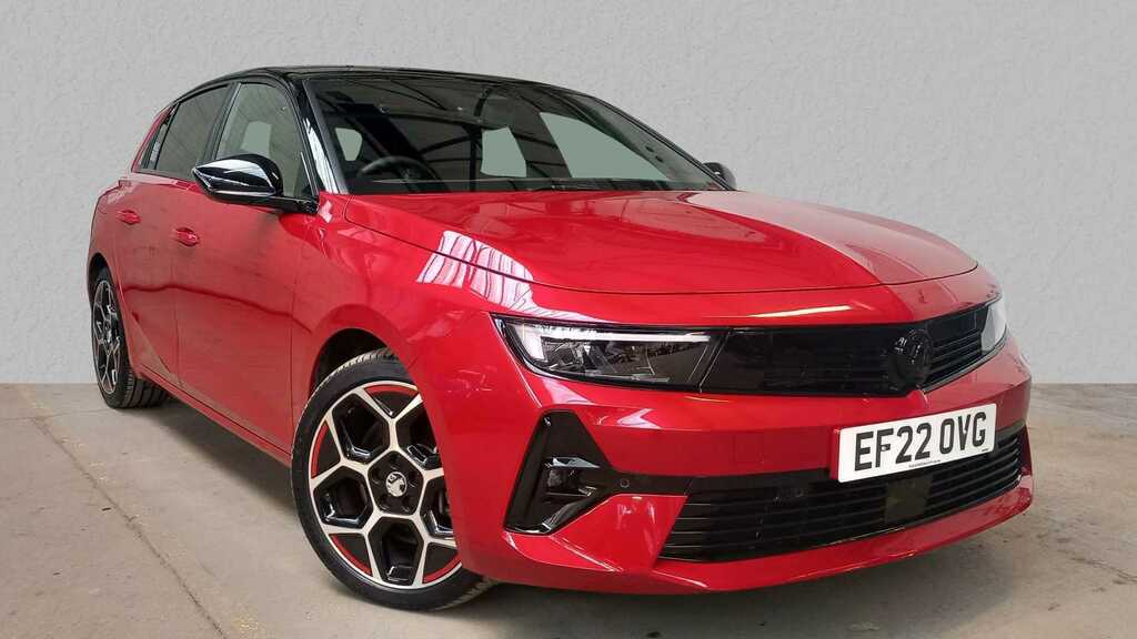 Compare Vauxhall Astra 1.6 Hybrid Gs Line EF22OVG Red