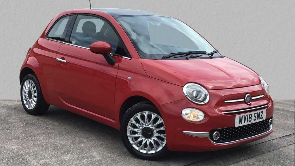 Compare Fiat 500 1.2 Lounge WV18SNZ Red