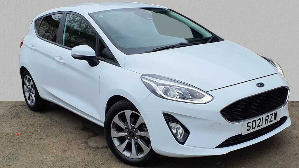 Compare Ford Fiesta 1.0 Ecoboost Hybrid Mhev 125 Trend SD21RZW White