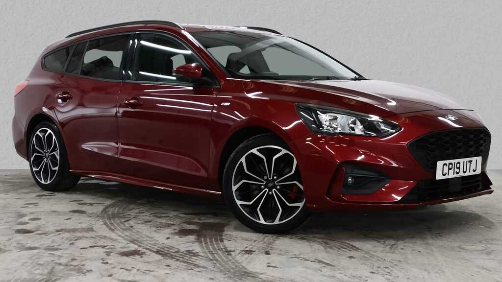 Compare Ford Focus 1.0 Ecoboost 125 St-line X CP19UTJ Red