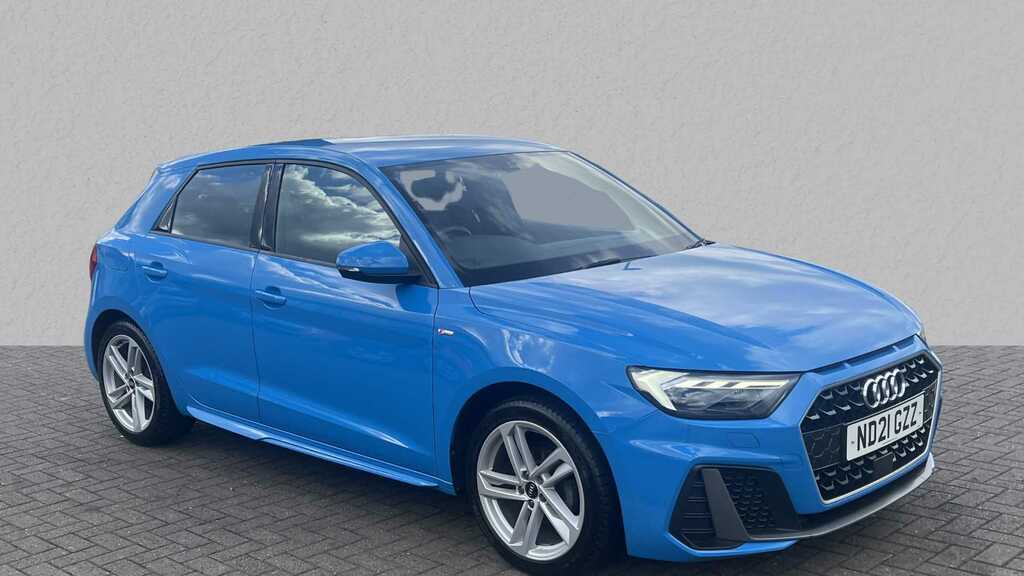 Compare Audi A1 25 Tfsi S Line ND21GZZ Blue