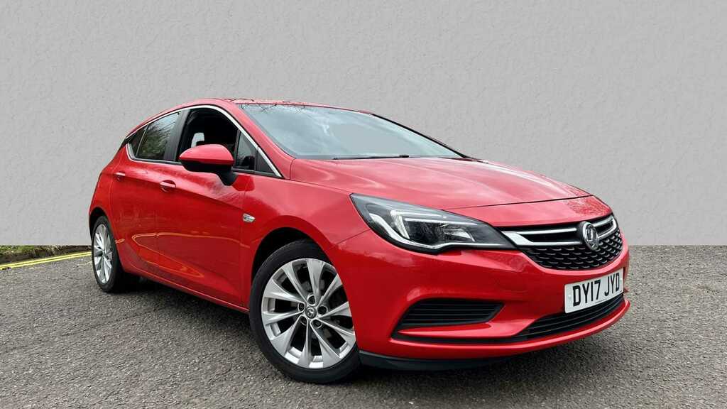 Compare Vauxhall Astra 1.4T 16V 125 Design DY17JYD Red