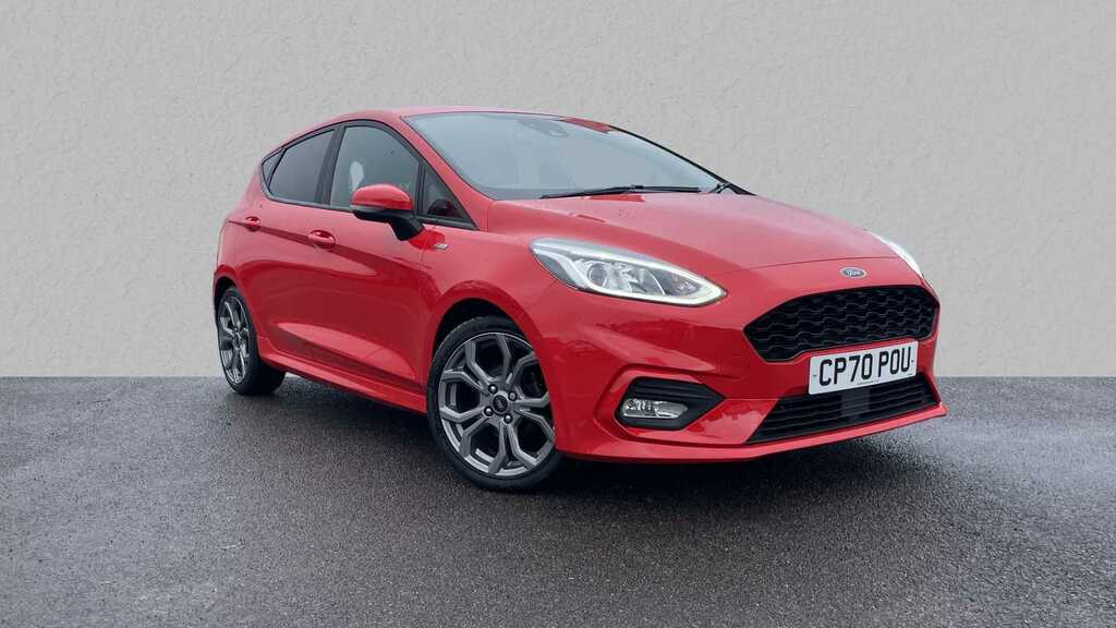 Compare Ford Fiesta 1.0 Ecoboost Hybrid Mhev 125 St-line Edition CP70POU Red