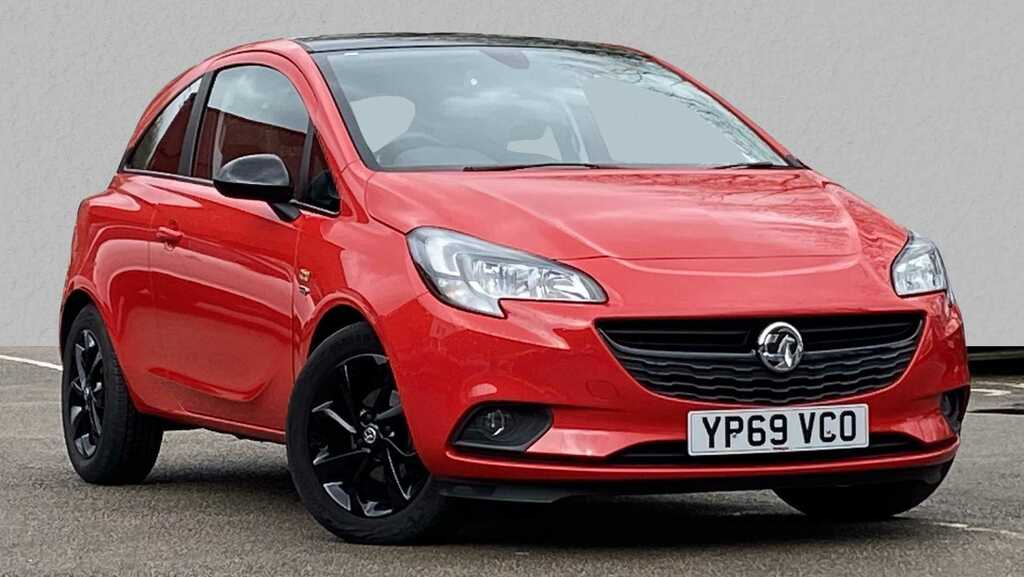Compare Vauxhall Corsa 1.4 75 Griffin YP69VCO Red