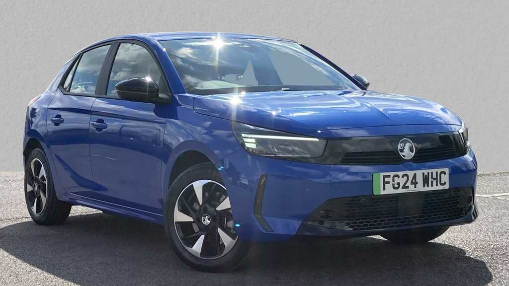 Compare Vauxhall Corsa-e 100Kw Design 50Kwh FG24WHC Blue