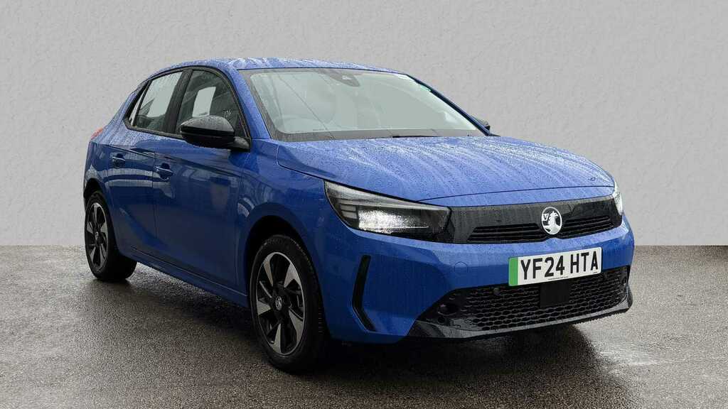Compare Vauxhall Corsa-e 100Kw Design 50Kwh YF24HTA Blue