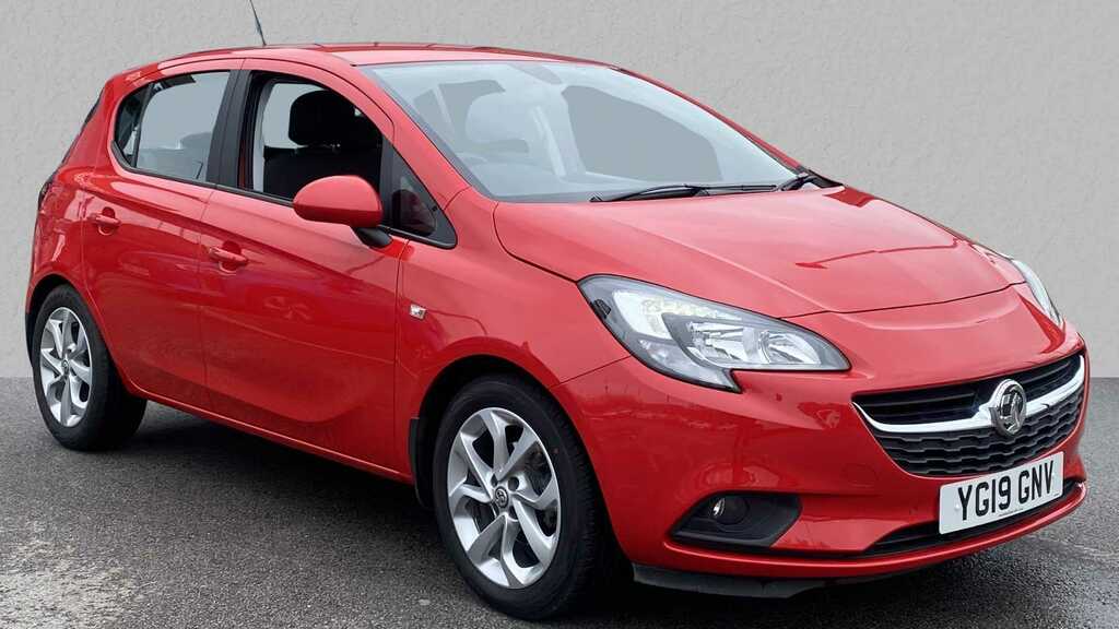 Compare Vauxhall Corsa 1.4 Energy Ac YG19GNV Red