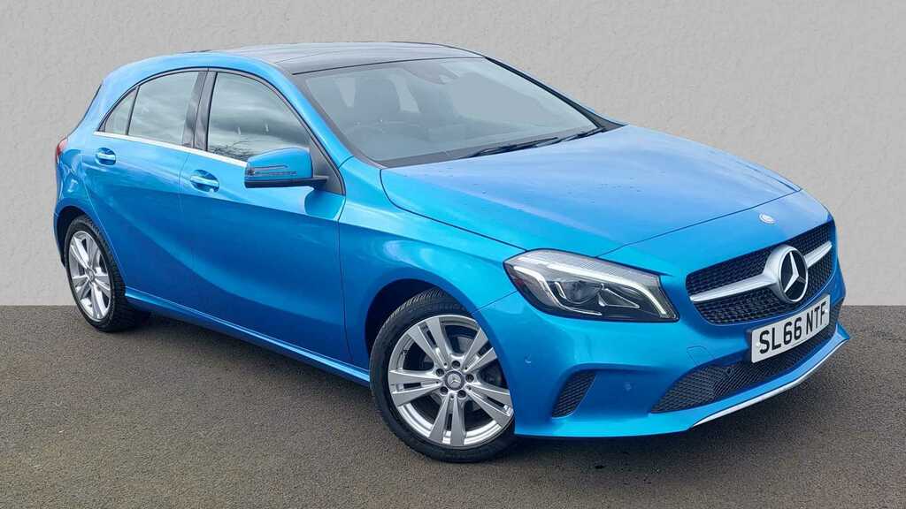Compare Mercedes-Benz A Class A180d Sport Premium Plus SL66NTF Blue