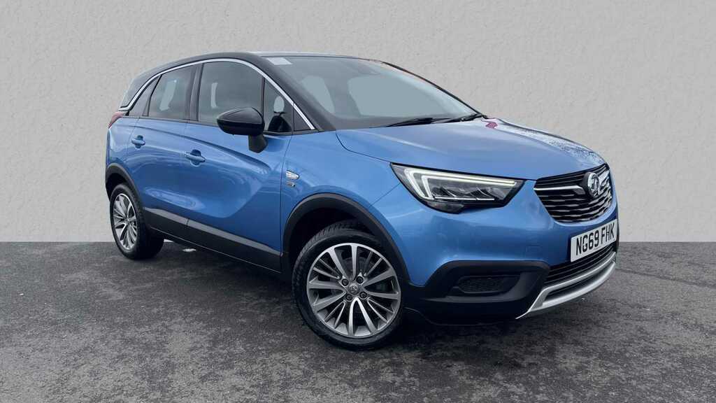 Compare Vauxhall Crossland X 1.2T 110 Griffin 6 Spd Start Stop NG69FHK Blue
