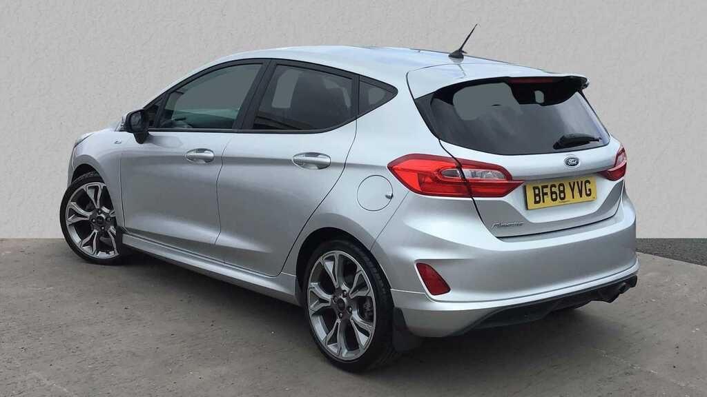 Compare Ford Fiesta St-line BF68YVG Silver