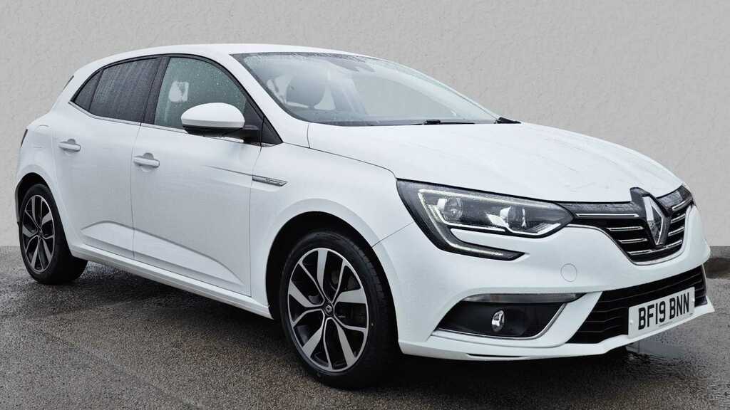 Compare Renault Megane 1.3 Tce Iconic BF19BNN White