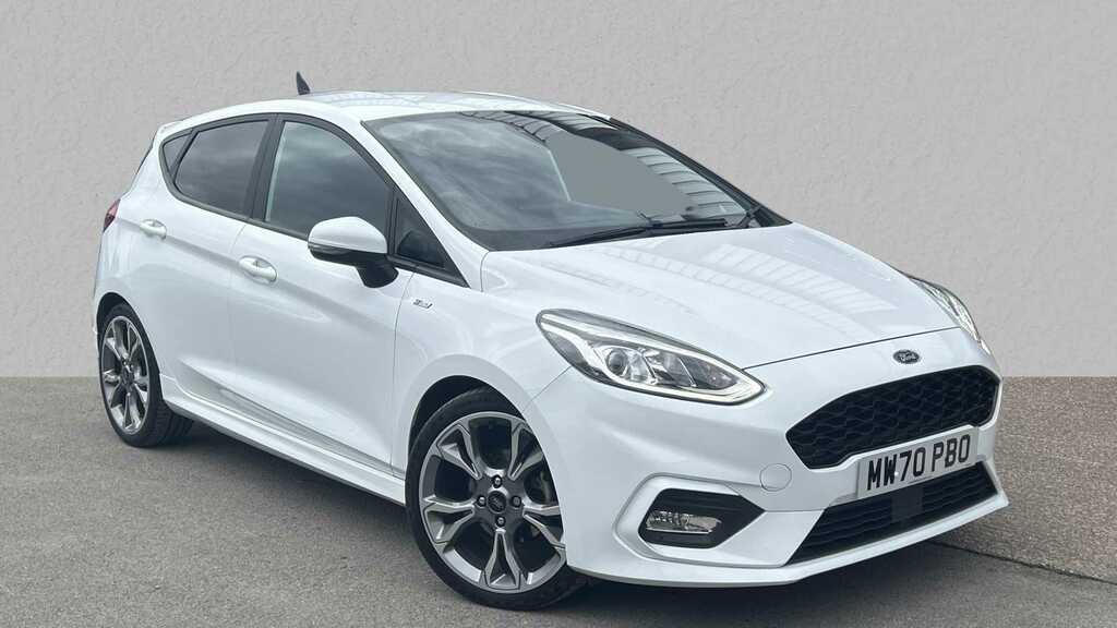 Compare Ford Fiesta 1.0 Ecoboost Hybrid Mhev 125 St-line X Edition MW70PBO White