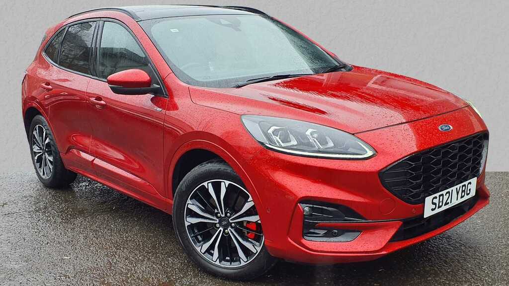 Compare Ford Kuga 2.5 Phev St-line X Cvt SD21YBG Red