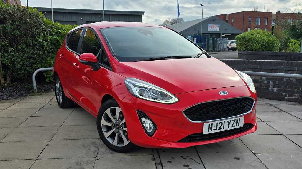 Compare Ford Fiesta 1.0 Ecoboost 95 Trend MJ21YZN Red