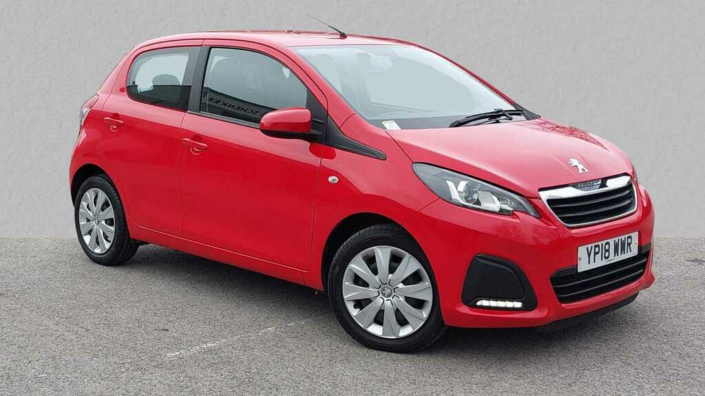 Peugeot 108 1.0 Active Red #1