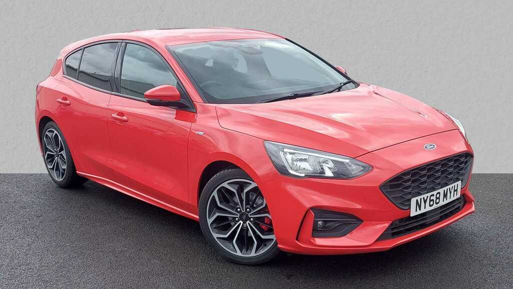 Compare Ford Focus St-line X NY68MYH Red