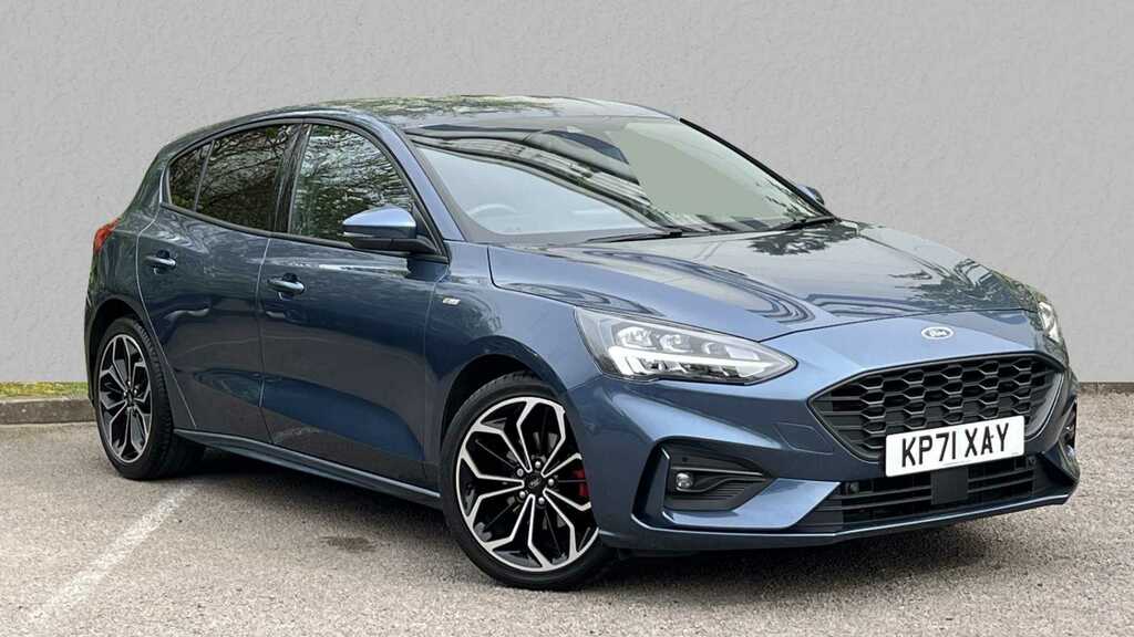 Compare Ford Focus 1.0 Ecoboost 125 St-line X KP71XAY Blue