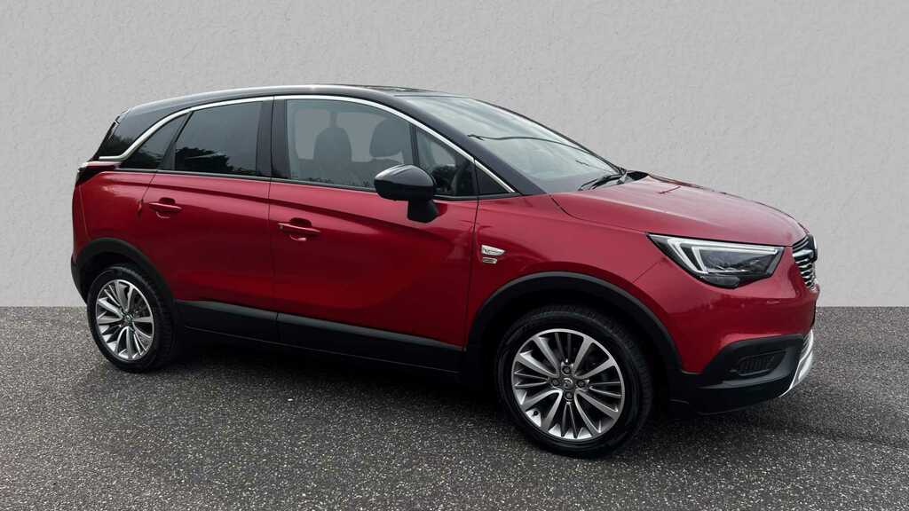 Compare Vauxhall Crossland X 1.2T 110 Griffin 6 Spd Start Stop YY70AVE Red